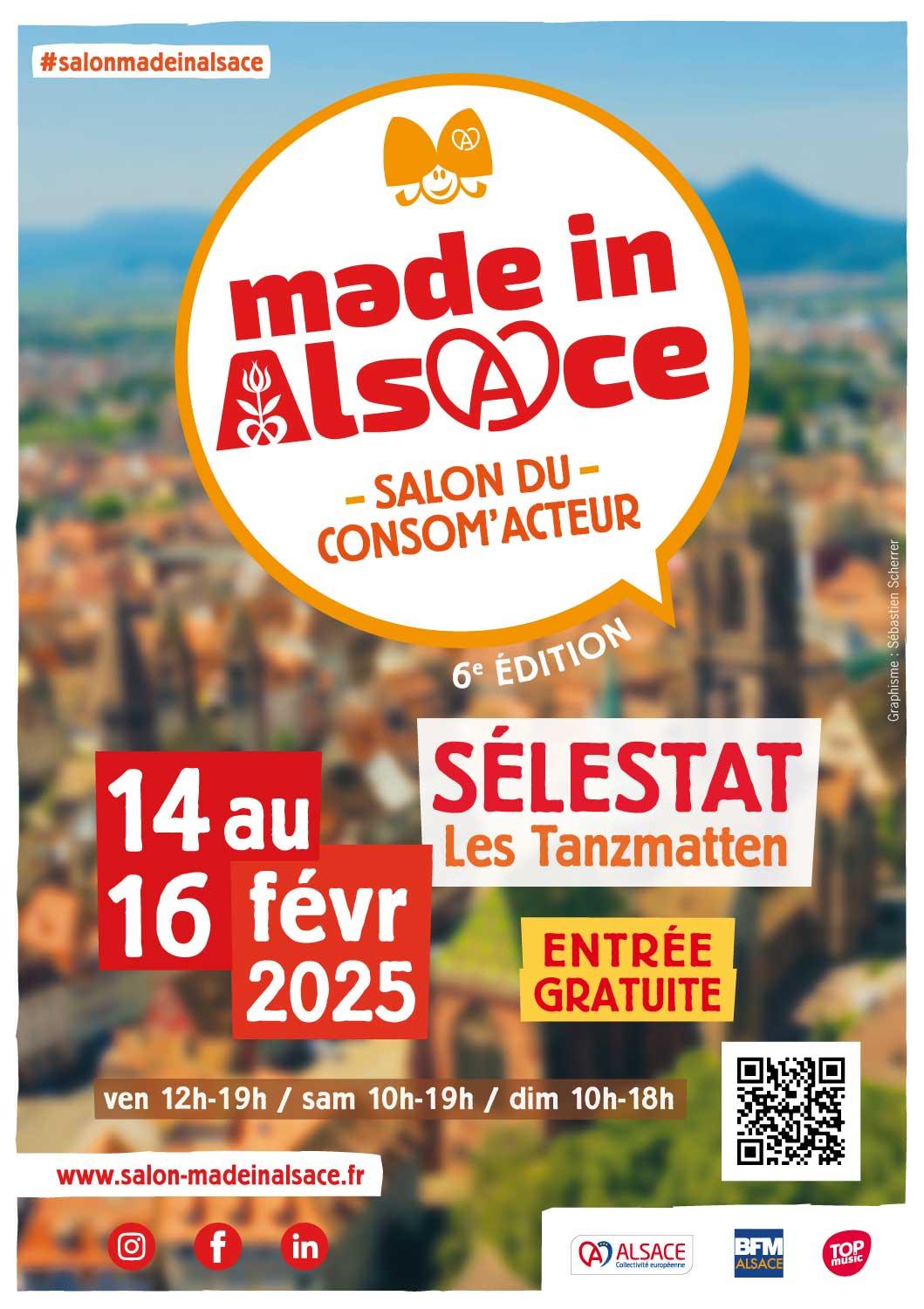 Affiche made in alsace s25 a5